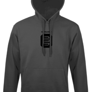 Kapucnis melegítő felső női/férfi  - Kortalanul! felirattal